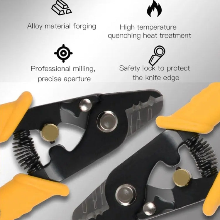 Komshine FIS Three-port Optical Wire Stripping Aperture Precise Safety Lock Design