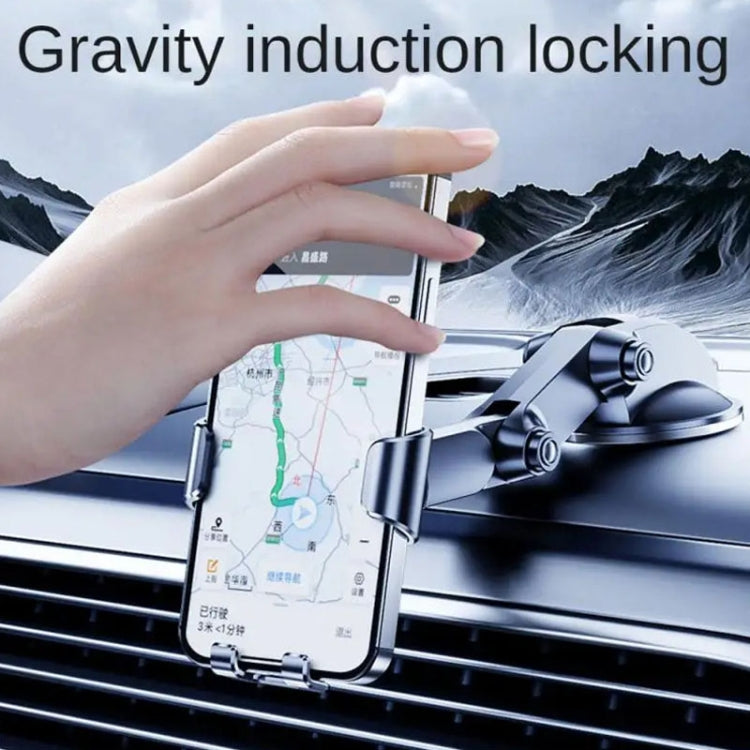 SHUNWEI SD-1132B Car Phone Suction Cup + Air Vent Holder Gravity Sensing Support Bracket