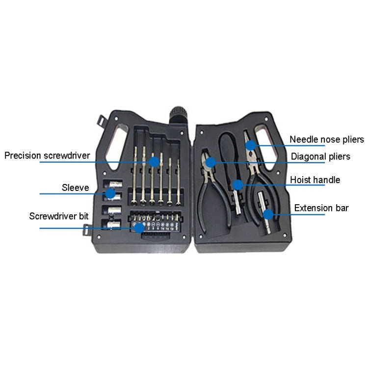 24 In 1 Oil Bottle Shaped Tool Set Household Hardware Utility Kit