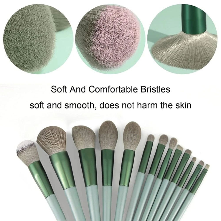 13-in-1 Soft Fluffy Make Up Brush Set Foundation Blush Powder Eyeshadow Brush