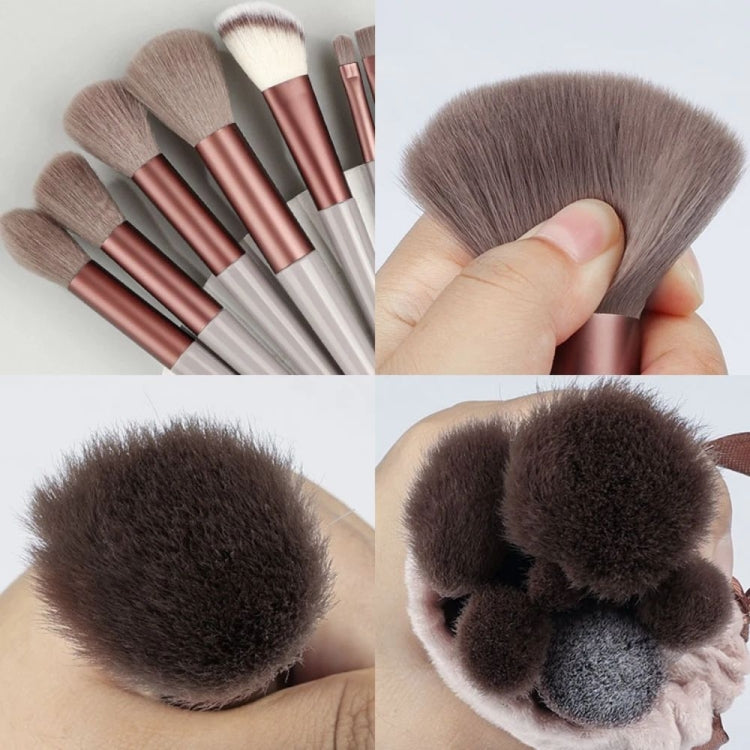 13-in-1 Soft Fluffy Make Up Brush Set Foundation Blush Powder Eyeshadow Brush