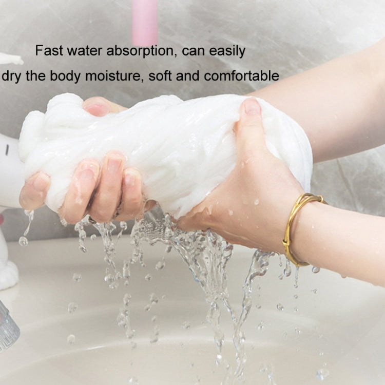 5pcs 30cmx60cm Pearl Pattern Travelling Cotton Disposable Face Towel Bagged Washcloths