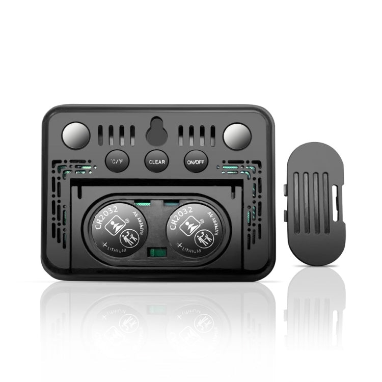 Indoor Temperature And Humidity Monitor LCD Digital Thermometer Hygrometer Weather Station