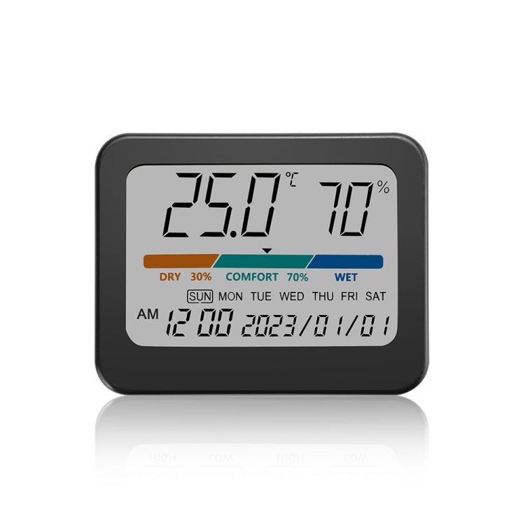 Indoor Temperature And Humidity Monitor Thermometer Hygrometer With Perpetual Calendar