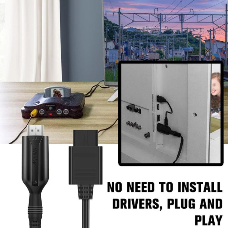 N64 To HDMI Converter For Nintendo Gamecube N64 / SNES / NGC