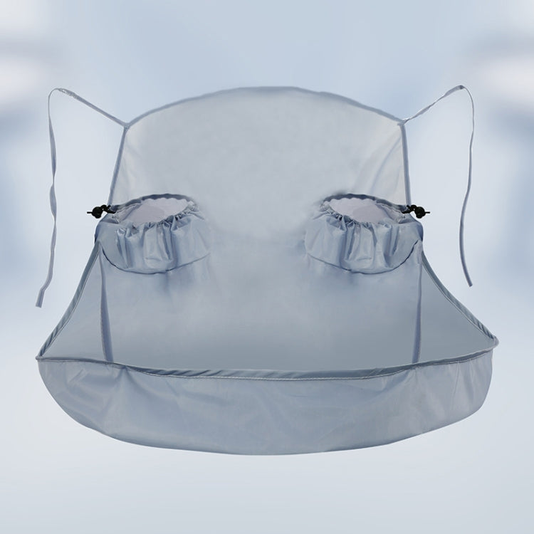 Leg Shaving Cape Foldable Body Hair Shaved Bib For Adult