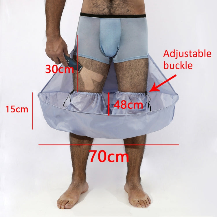 Leg Shaving Cape Foldable Body Hair Shaved Bib For Adult