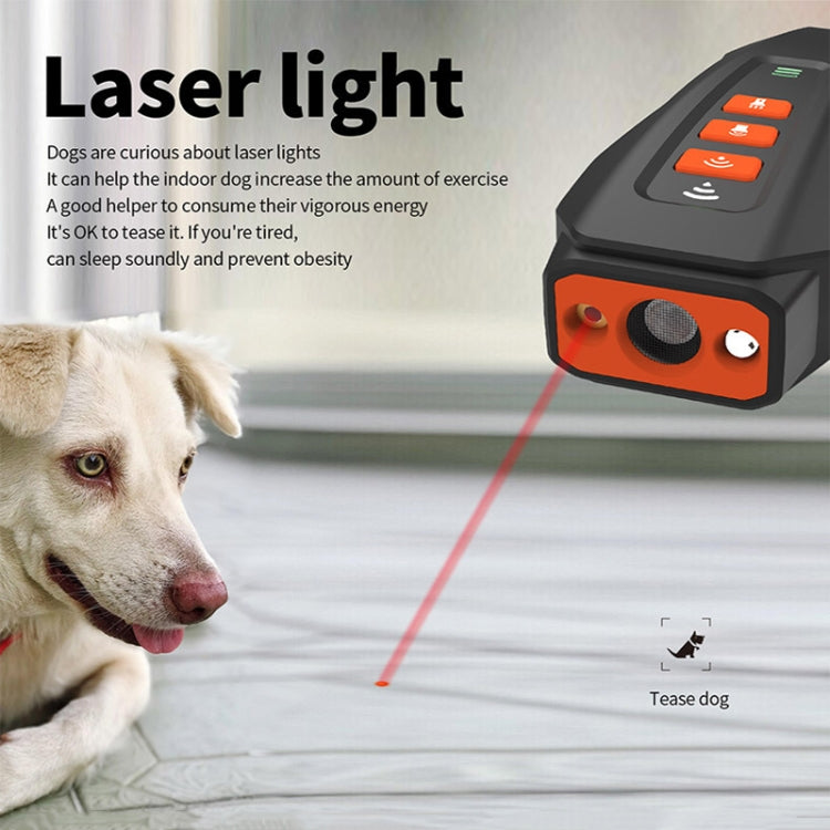 LED Flashing Light Handheld Ultrasonic Bark Arrester Frequency Conversion Dog Training Device