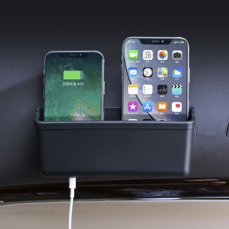 SHUNWEI SD-1138 Car Coin Storage Box Suspension Car Mobile Phone Placed Box