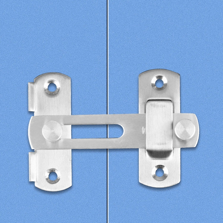 Barn Door Lock Hook Stainless Steel Door Buckle Insertion