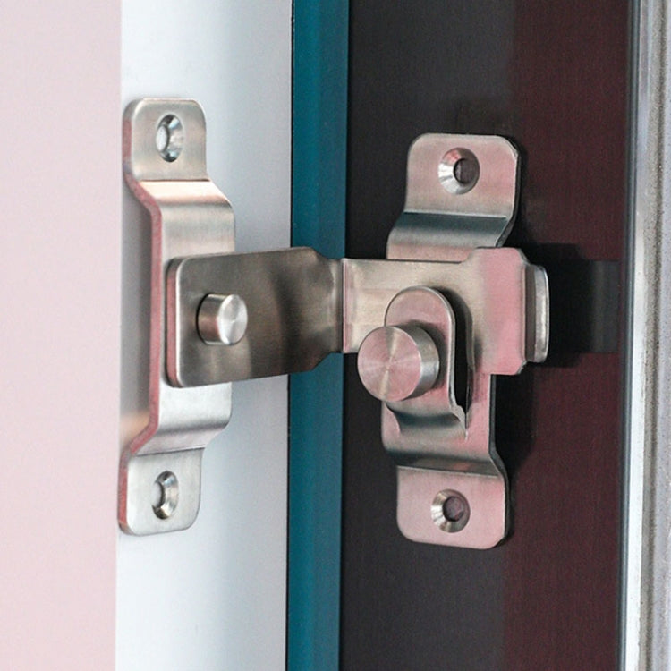 Barn Door Lock Hook Stainless Steel Door Buckle Insertion