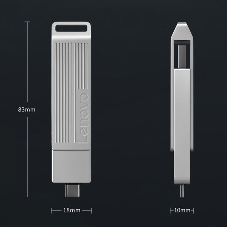 Lenovo SX5 Pro USB3.2+Type-C Dual Interface Mobile Solid State Flash Drive