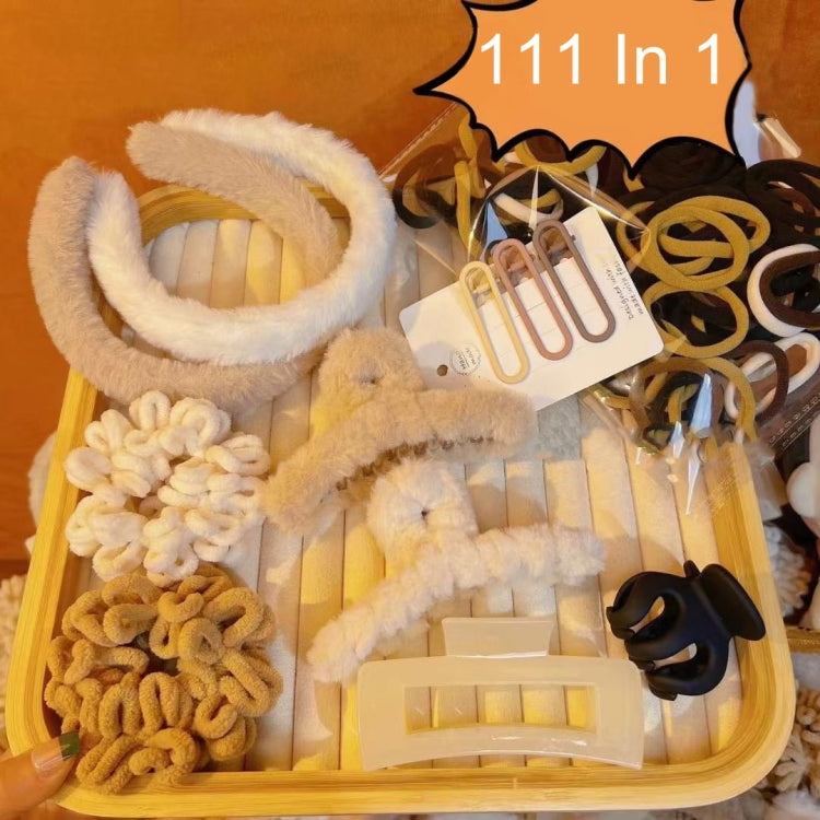 Combination Hair Accessories Grab Clip Hair Ring Set Simple Temperament Headband