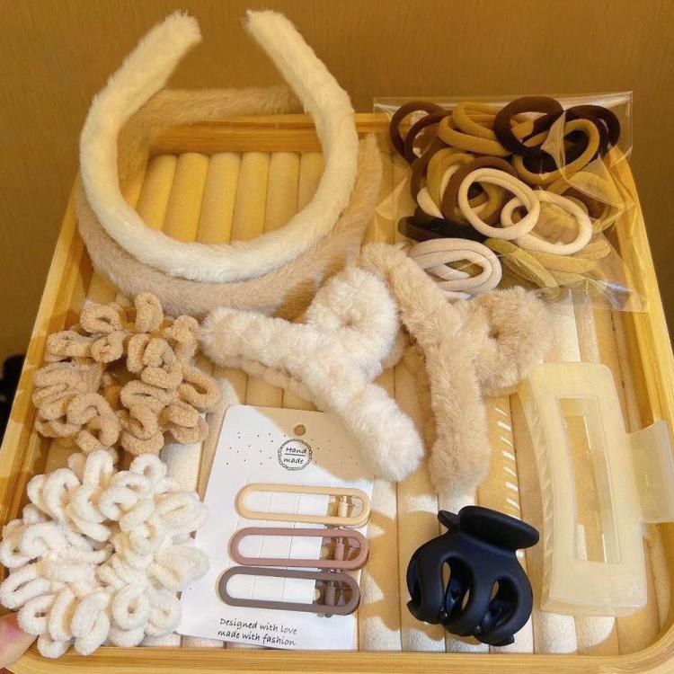 Combination Hair Accessories Grab Clip Hair Ring Set Simple Temperament Headband