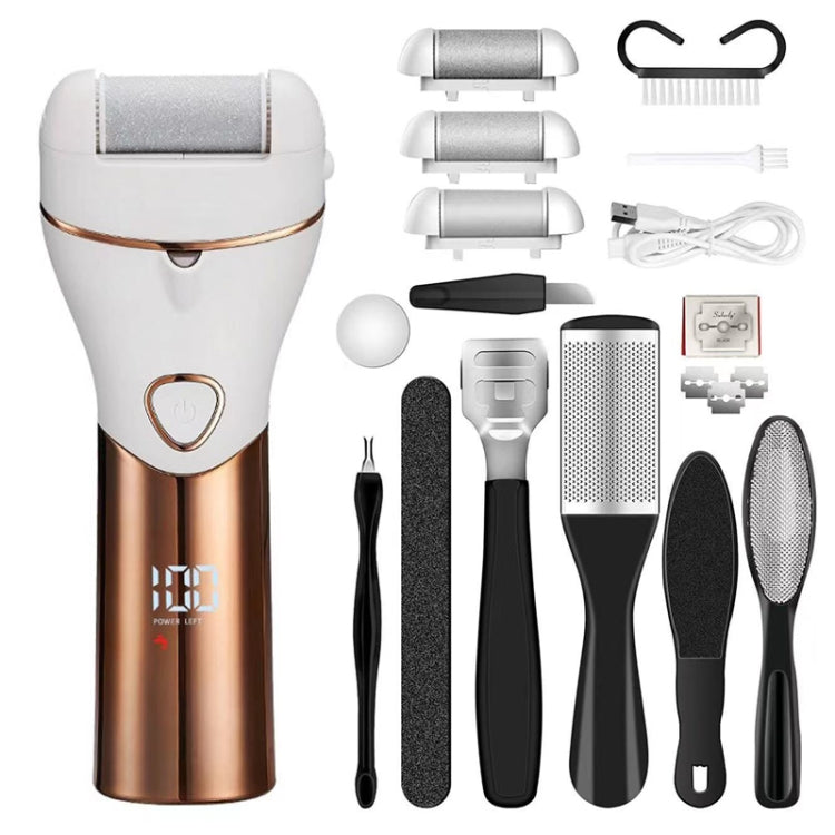 10pcs/set Household Electric Dead Skin Peeling Foot Grinder