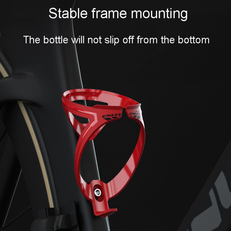 ENLEE R-50 Plastic Bicycle Bottle Cage Road And Mountain Bike Cylinder Holder Cycling Accessories