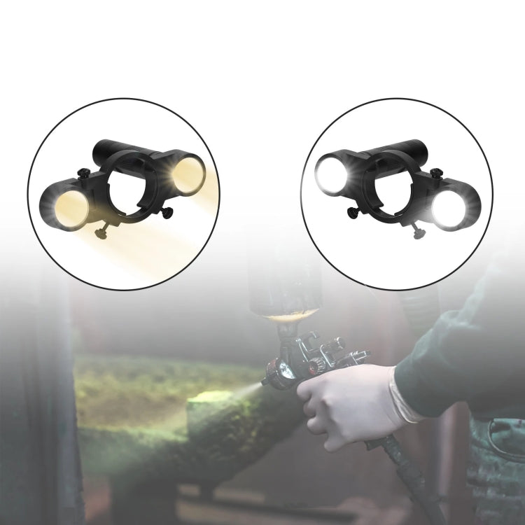 Universal Spray Machine Light Airbrush Light Adjustable Size Lighting Searchlight Fill Light