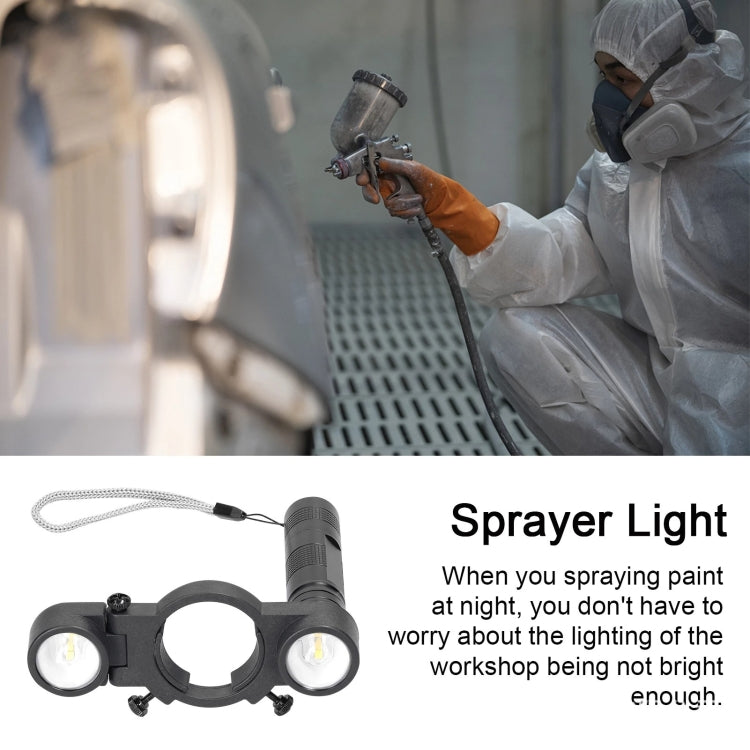 Universal Spray Machine Light Airbrush Light Adjustable Size Lighting Searchlight Fill Light