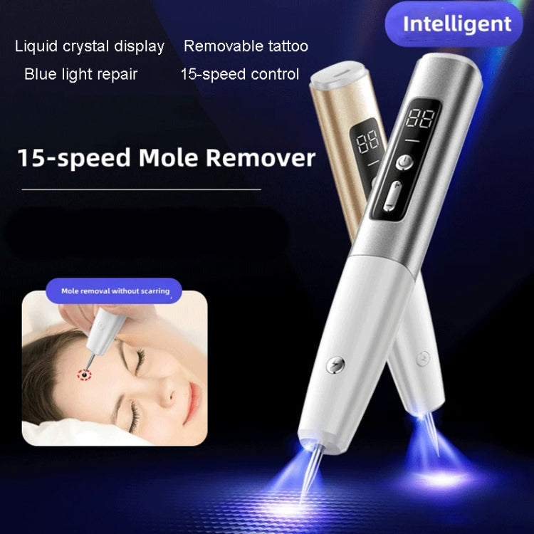 15 Gears Rechargeable Mole Spotting Pen Laser Beauty Instrument Spot Removal Magic Tool