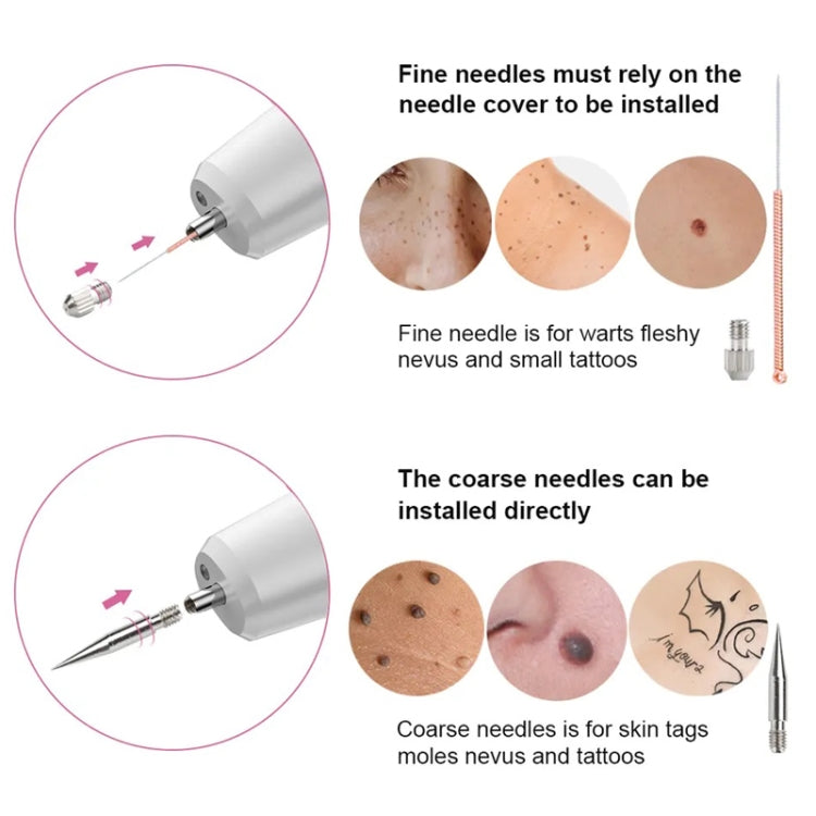 15 Gears Rechargeable Mole Spotting Pen Laser Beauty Instrument Spot Removal Magic Tool