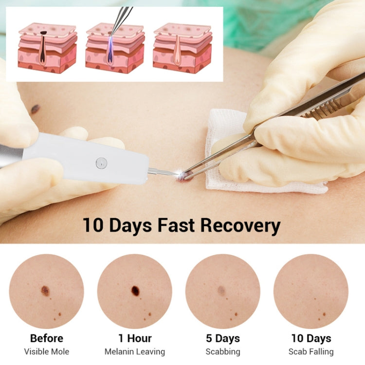 15 Gears Rechargeable Mole Spotting Pen Laser Beauty Instrument Spot Removal Magic Tool