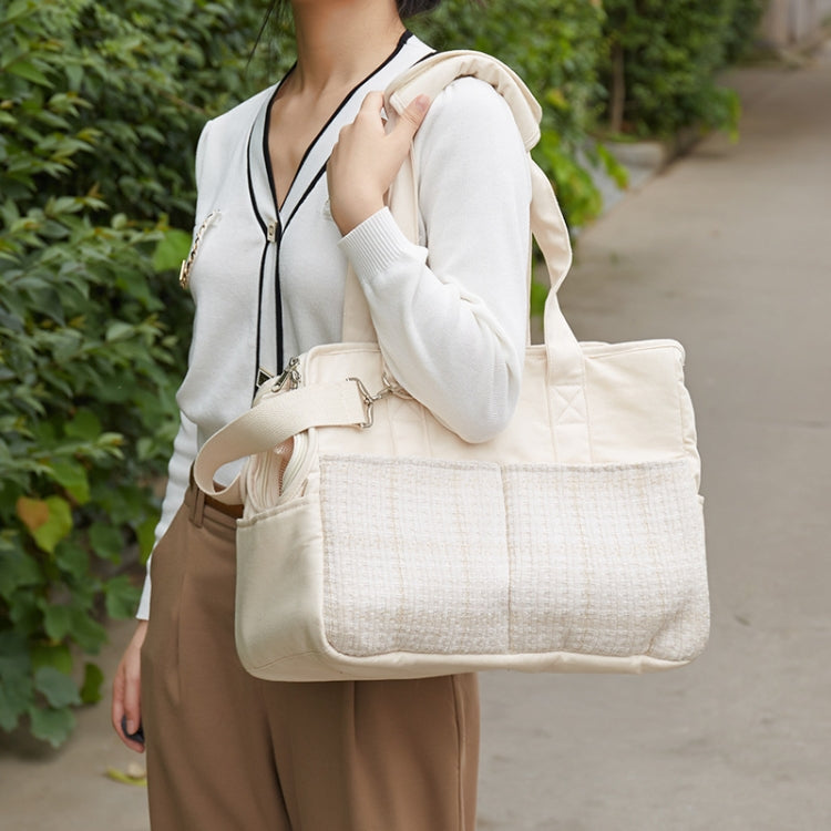 Portable Cotton Canvas Outing Shoulder Cat Bag