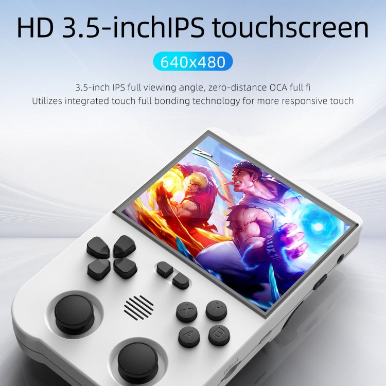 AMPOWN XU10 Handheld Game Console 3.5-Inch IPS Screen Linux System Portable Video Arcade