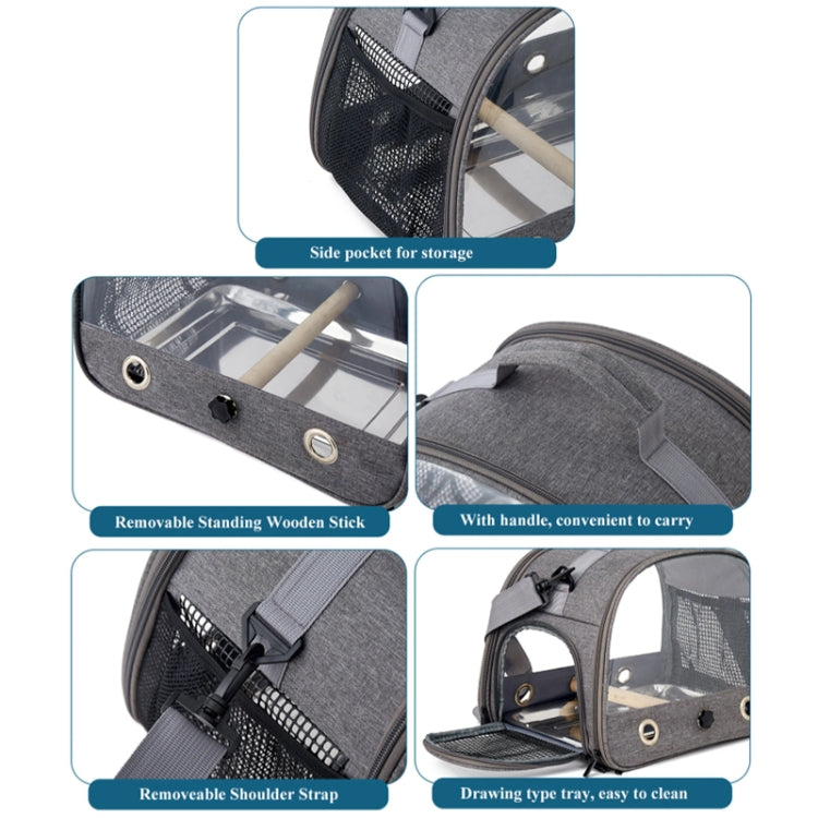 Portable Foldable Birdcage Oxford Cloth Hamster Rabbit Squirrel Pet Outing Bag