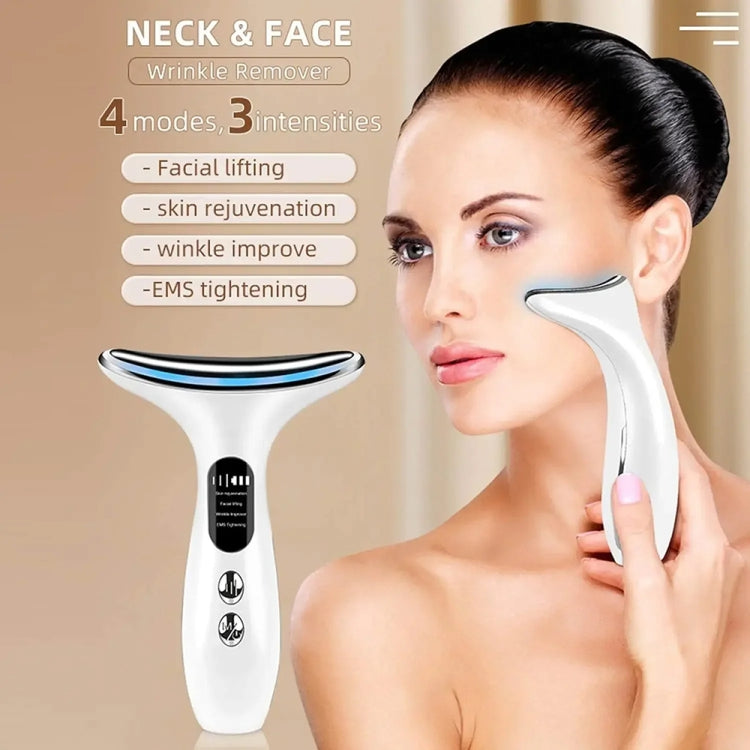 HY38 EMS Micro-Current Constant Temperature Neck Beauty Instrument Facial Introduction Device