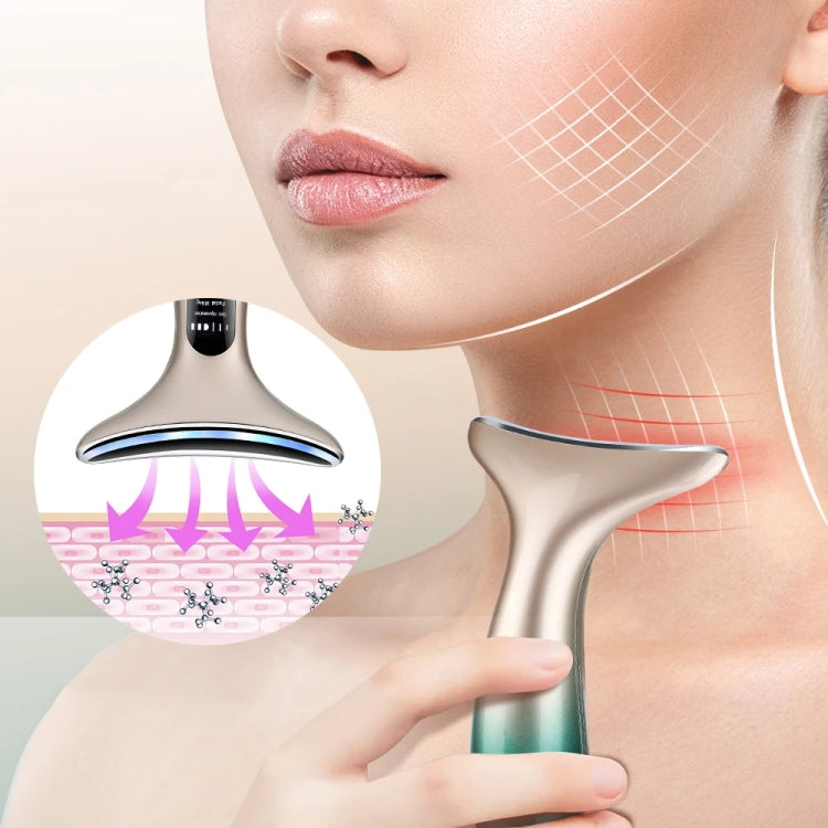 HY38 EMS Micro-Current Constant Temperature Neck Beauty Instrument Facial Introduction Device