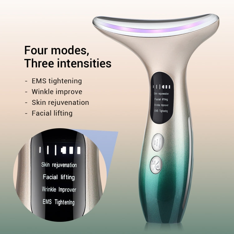 HY38 EMS Micro-Current Constant Temperature Neck Beauty Instrument Facial Introduction Device