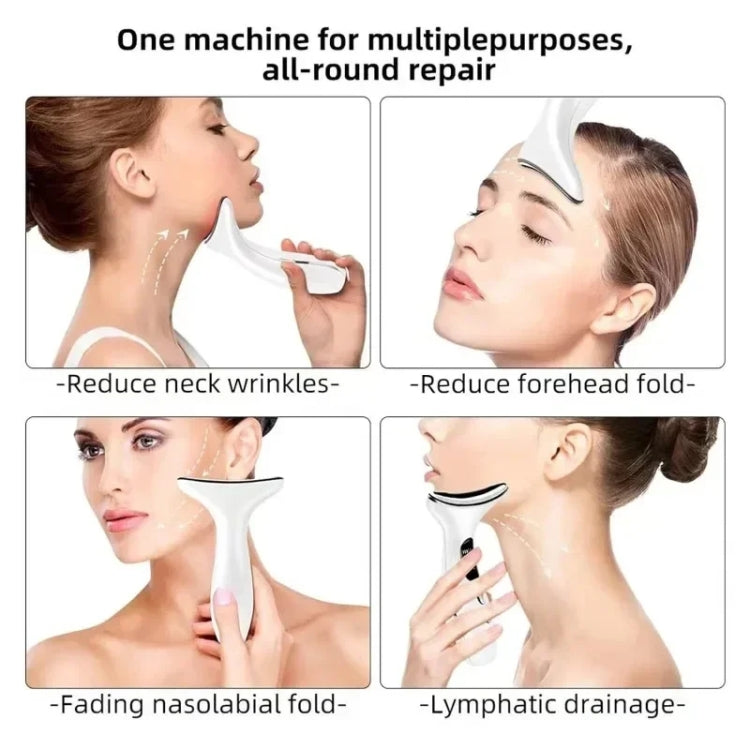 HY38 EMS Micro-Current Constant Temperature Neck Beauty Instrument Facial Introduction Device