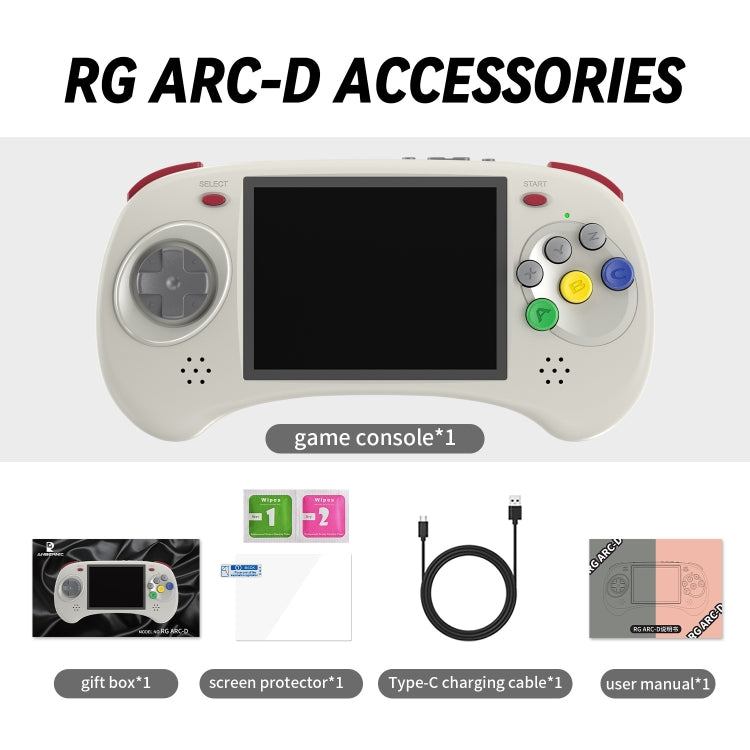 ANBERNIC RG ARC-D Handheld Game Console 4-Inch IPS Screen Linux / Android 11 System Portable Video Arcade