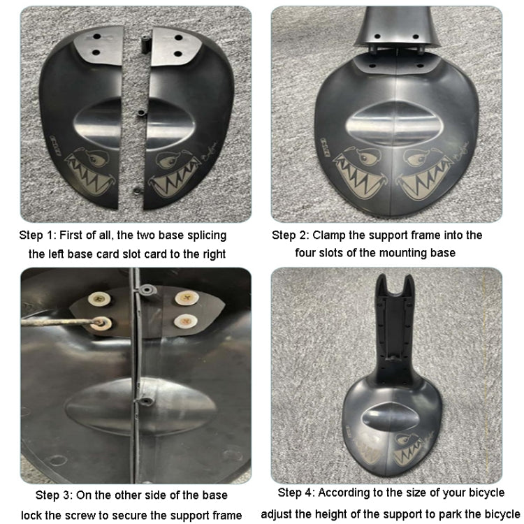 ENLEE L-10D Portable Adjustable Bicycle Parking Stand Road Bike Mountain Bike Support Rack Cycling Accessories