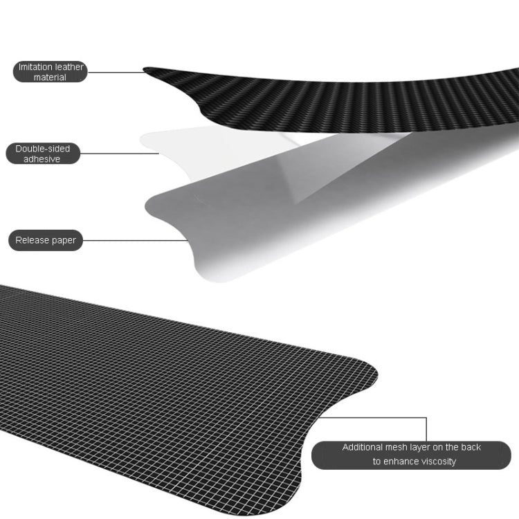 ENLEE E17305 6pcs /Set Road Bike Frame Stickers Thickened Waterproof Chain Guard Protector Decal