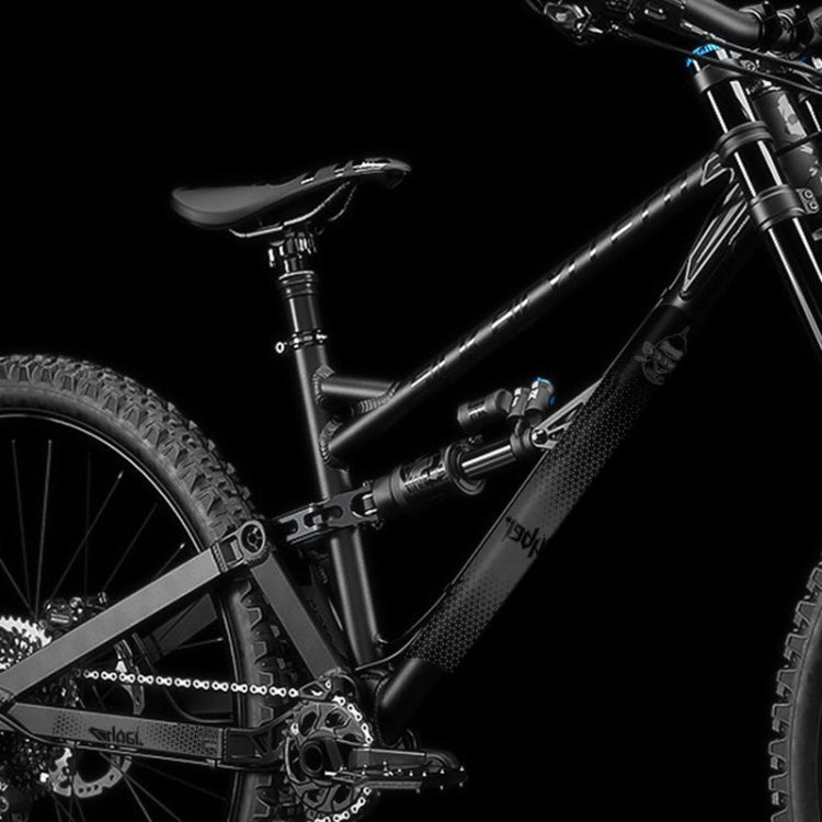 ENLEE E17305 6pcs /Set Road Bike Frame Stickers Thickened Waterproof Chain Guard Protector Decal