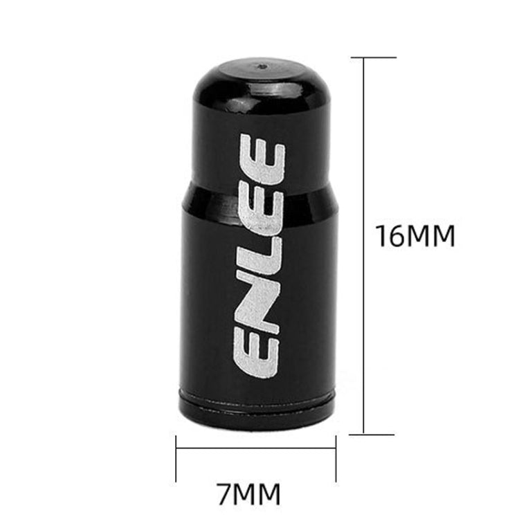 ENLEE E-FZ1004 2pcs /Set Bicycle French Valve Caps Aluminum Alloy Dust Cap For Tire Valve Caps