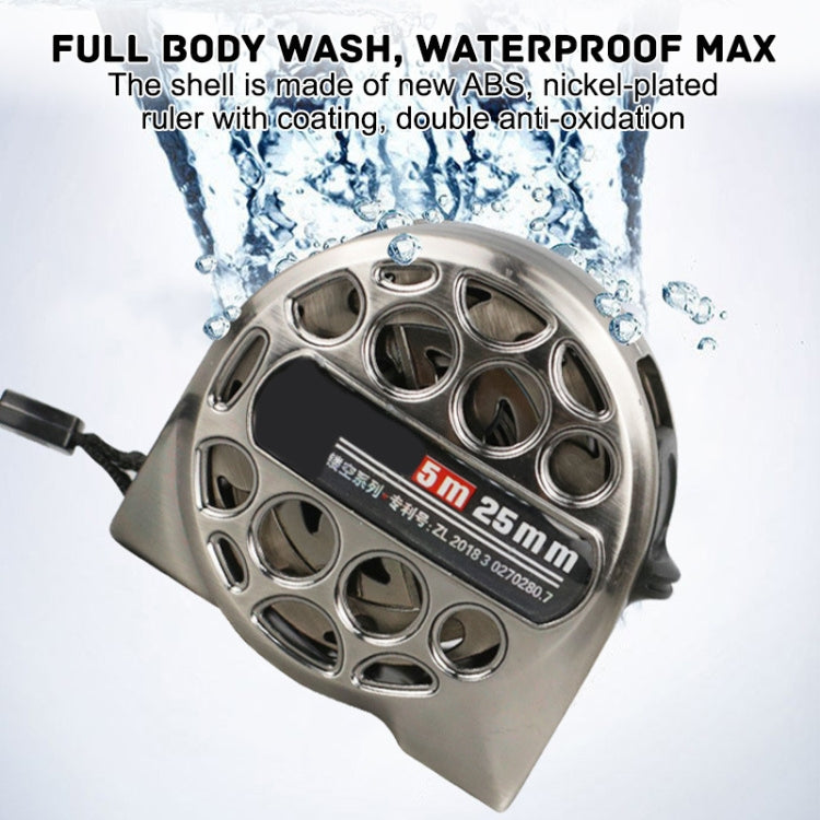 Hollow Steel Tape Measure Waterproof Rust Prevention Metal Ruler