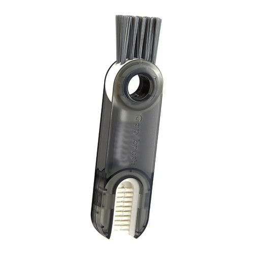 3 In 1 U shaped Cup Lid Cleaning Brush Water Bottle Cover Groove Cleaner