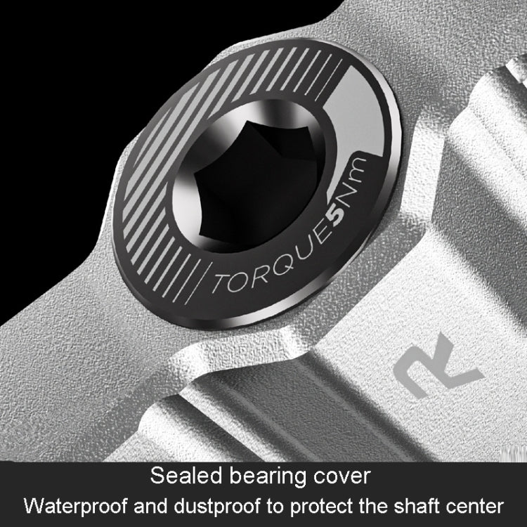 ENLEE R5 1pair Mountain Bike Pedals Bicycle Cycling Wider Non-Slip Footrest Bearing