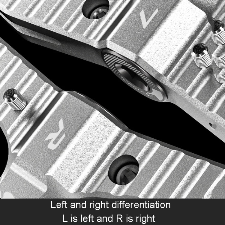 ENLEE R5 1pair Mountain Bike Pedals Bicycle Cycling Wider Non-Slip Footrest Bearing