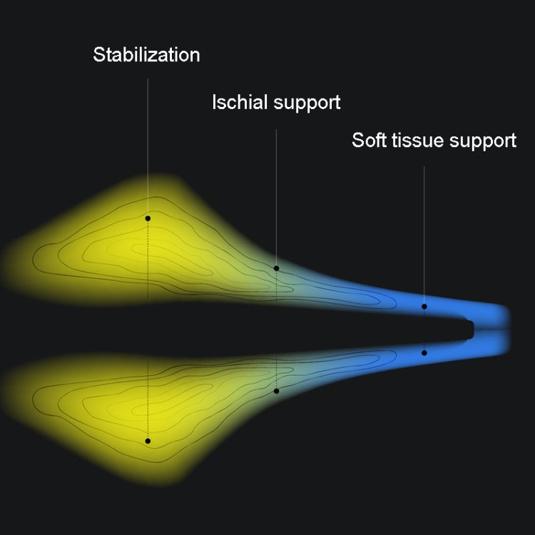 ENLEE E-ZD312 Bicycle MTB Saddle Cushion Super Soft Road Bike Saddle Pads