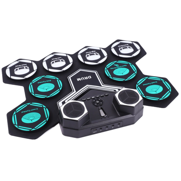 G6008 Desktop Drums With Sound Lithium Portable Drum Set Bluetooth Kids Practice Drum