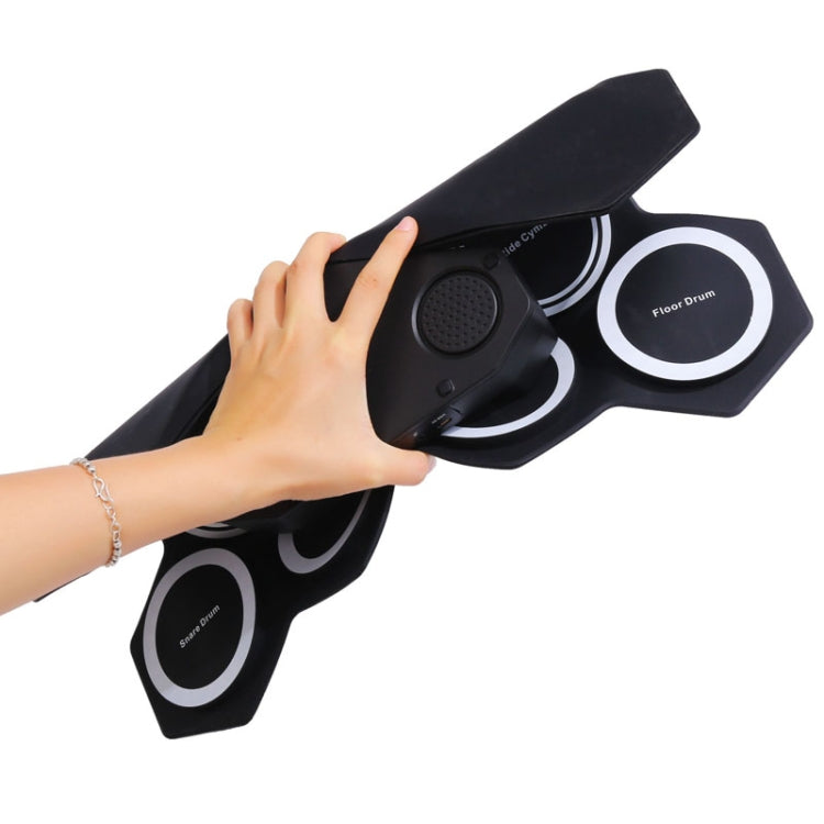 G6008 Desktop Drums With Sound Lithium Portable Drum Set Bluetooth Kids Practice Drum