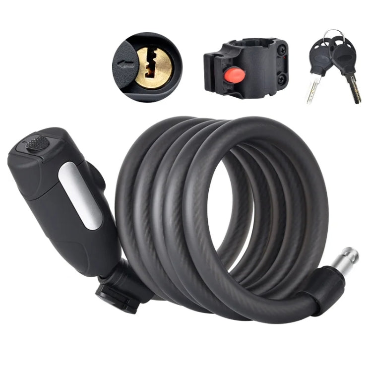 Fixed Portable Anti-theft Thickened Steel Wire Chain Bicycle Lock