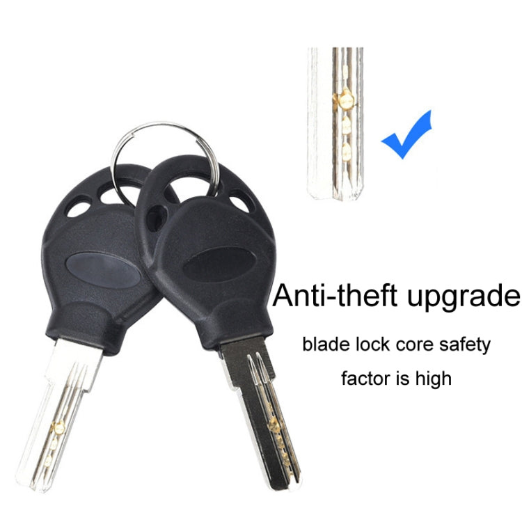 Fixed Portable Anti-theft Thickened Steel Wire Chain Bicycle Lock
