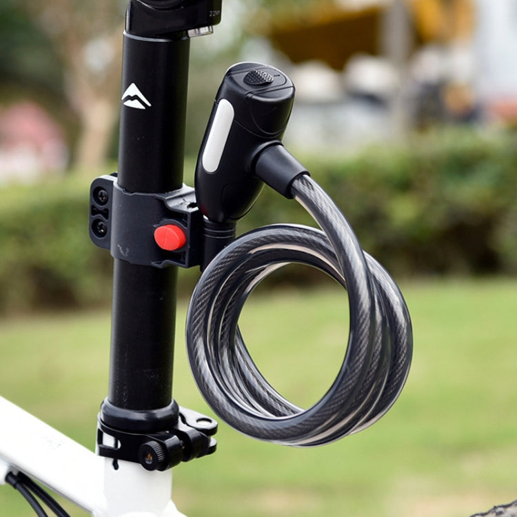 Fixed Portable Anti-theft Thickened Steel Wire Chain Bicycle Lock