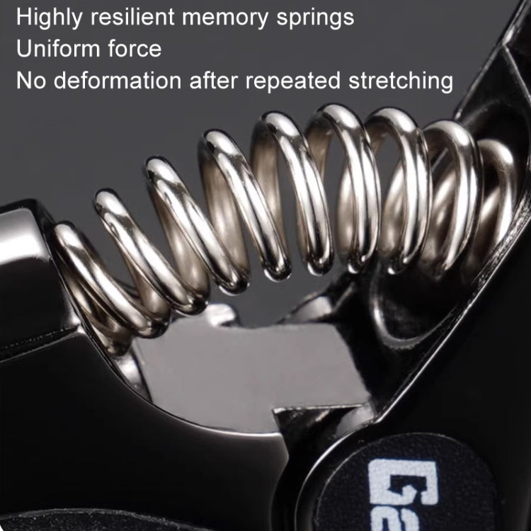 Galux GC501A Acoustic Guitar Pitch Clip Folk Ukulele Metal Clip With Storage Bag