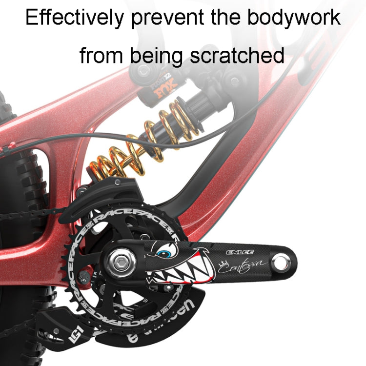 ENLEE EM2201 2pcs /Set Bicycle Crank Protective Covers Universal Decoration For Mountain And Road Bikes