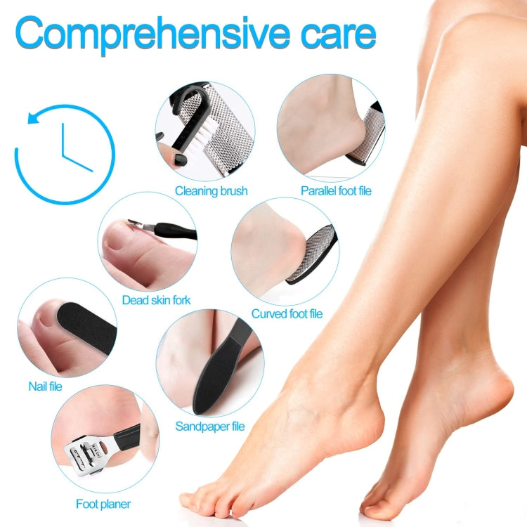 10 In 1 Foot File Clean Tool Kit Foot Care Pedicure Tools Set